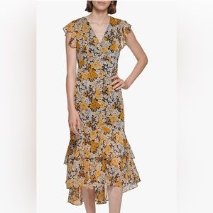 FLORAL DREES / size 6 / Tommy